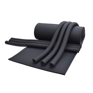 Isolation en mousse de <span class=keywords><strong>tuyau</strong></span> en caoutchouc NBR <span class=keywords><strong>PVC</strong></span> élastomère flexible personnalisée, installation facile - Product Image 2