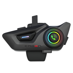 Vương miện C10 Hifi BT 5.3 xe máy Mũ bảo hiểm tai nghe tiếng ồn hủy bỏ <span class=keywords><strong>intercom</strong></span> với <span class=keywords><strong>FM</strong></span> Đài phát thanh cao cấp phụ kiện - Product Image 5