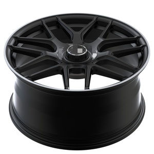 Hot Selling 18-22 Inch Forged Black Red Car <b>Wheels</b> 5X112 for Mercedes AMG GLS63 Passenger New Condition with Bolts Included - Product Image 1