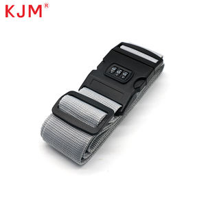 <span class=keywords><strong>Valise</strong></span> d'aéroport à boucle de verrouillage codée <span class=keywords><strong>Tsa</strong></span> réglable avec logo personnalisé bagage de voyage tissé à <span class=keywords><strong>sangle</strong></span> croisée sac spécial pièces accessoires - Product Image 2