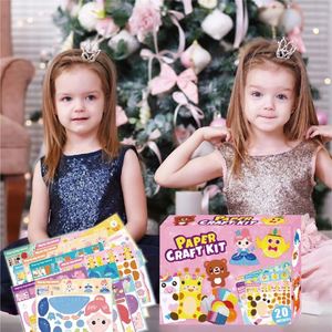 Fun Activities Ideal Birthday Gift Decorate Paper Plates Doll Princess Arts and Crafts <b>Kit</b> for Toddlers - Product Image 4
