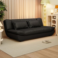 Modernes Minimalistisches Segelboot-Klappsofa Hochwertige Version 2-in-1 Multifunktionales Stoffsofa für Kleine Wohnungen