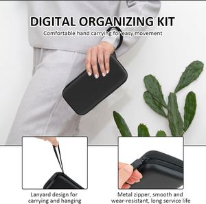 Multifunctional EVA for Tech Pouch Power Bank Case Travel Cable Organizer Shockproof <b>Hard</b> <b>Drive</b> Case Electronics Travelling - Product Image 3