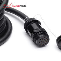 Câble d'extension d'alimentation pour éclairage ABCCABLC Socapex 19 broches mâle vers femelle