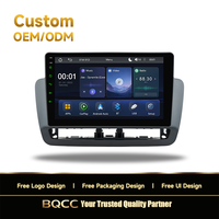 Autoradio BQCC 9 pouces MP5 avec Carplay sans fil, Android Auto, écran FM RDS BT, lecteur DVD multimédia coloré, stéréo pour Seat Ibiza 12-15