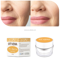 Crème visage anti-rides au collagène OTVENA, lisse les rides du front, nourrissante, liftante, raffermissante, soin cosmétique pour la peau