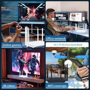 Cao gian 1200Mbps băng tần kép 4G di động không dây router 4G nhà băng thông rộng <span class=keywords><strong>wifi</strong></span> với chèn thẻ anten bao gồm - Product Image 5