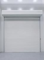 Porte à enroulement électrique en alliage d'aluminium, porte à enroulement résistante au vent pour magasin, entrepôt, commerce, garage