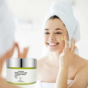 Crema di rimozione della cicatrice dell'acne di erbe di riparazione della pelle di alta qualità crema dell'acne dei pori di restringimento