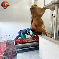Équipement d'abattage de bétail à haute efficacité certifié CE, machine de transformation de la viande, pompe à moteur en acier inoxydable 304, 120-200