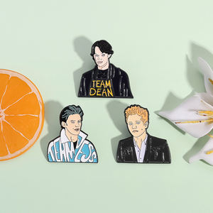 Karakter Broche Cartoon Broers Drie Metalen Badge Kleine Geschenken Groothandel Pet Pinnen Voor Kleding Decoratieve Broches Rugzak Pin - Product Image 1