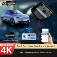 Holroadx Offre Spéciale Caméra de Tableau de Bord Avant 4K OEM pour Dongfeng Nammi 01 2025 2026 avec Application WiFi, Mode Parking et Vision Nocturne