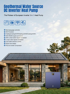 Pompe à chaleur géothermique Nulite 2026 certifiée CE R32 10 kW, climatiseur à source d'eau pour acheteurs B2B, R32 DC Géothermie - Product Image 4