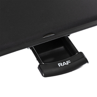 RAF 1800W Machine à Barbecue Électrique Grande Poêle à Griller Antiadhésive 70cm Conception Facile à Nettoyer pour une Cuisine Intérieure Saine Sans Fumée