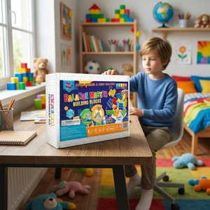 Juguete Científico <span class=keywords><strong>Tetra</strong></span> Tower, Juego de 27 Piezas, Bloques de Apilamiento para Equilibrio, Bloques de Construcción para Niños - Product Image 1