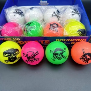 Pelota de Juguete Multifuncional de TPR con Purpurina Brillante de Pirata de la Fábrica HAPU, para Niños, Unisex, para Halloween - Product Image 4