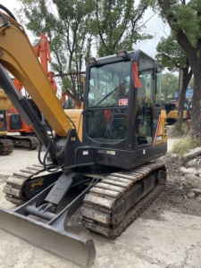 Excavadora Sany 75 de segunda mano en buen estado, marca china, gran oferta, excavadora SY75 usada en stock - Product Image 6