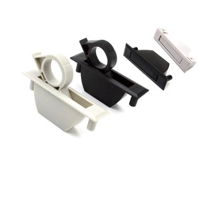 Southco-67 Tatami Concealed Door <b>Knobs</b> Plastic Recessed Flush Pull Cover <b>for</b> Wardrobe <b>Dresser</b> Bright Chrome Dark Furniture - Product Image 5