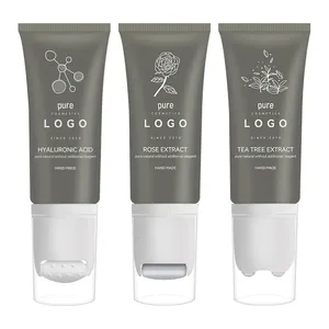 Tubo de acero inoxidable con filtro de zinc, crema de Ream osmetics