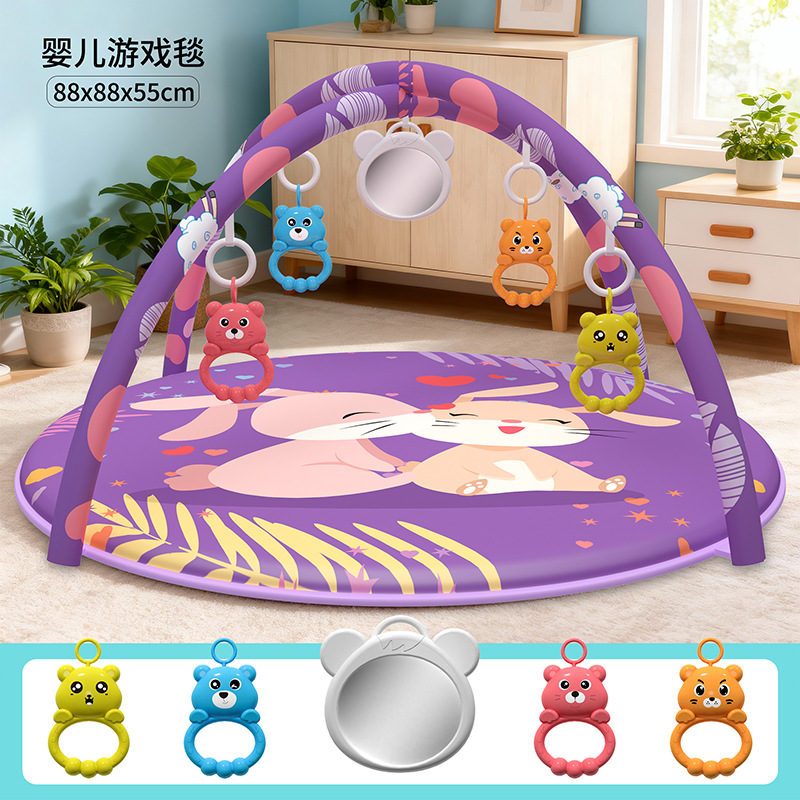 8722 rabbit baby blanket-english color box