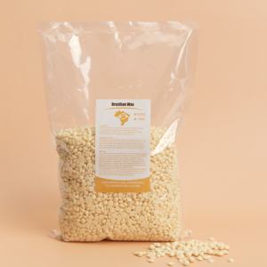 WaxNewK 1000g Etiqueta privada Película caliente <span class=keywords><strong>Crema</strong></span> de cera brasileña Frijoles de cera dura para depilación Ceja Cara Axilas - Product Image 2