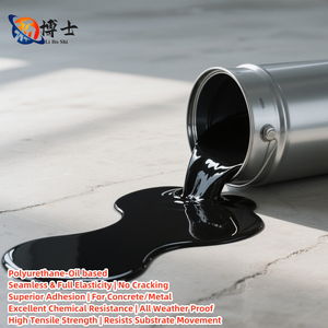 Revêtement imperméable liquide en polyuréthane à base d'huile à forte résistance à l'abrasion, matériaux imperméables pour toits métalliques, <span class=keywords><strong>étanchéité</strong></span> des toits plats - Product Image 4