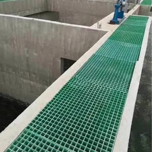 30 X 38 X 38 mm 경량 및 강력한 장수명 섬유 강화 FRP GRP 유리섬유 그레이팅 보행로용 - Product Image 4