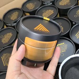 Tubo de papel de vela de té y café de comida personalizada, tubo de cartón Kraft artesanal de lujo, caja de cosméticos de regalo, embalaje cilíndrico - Product Image 1