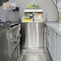 Remolque de Comida Completamente Equipado para Negocios, Cocina Móvil Personalizada para Café, Barbacoa y Helados