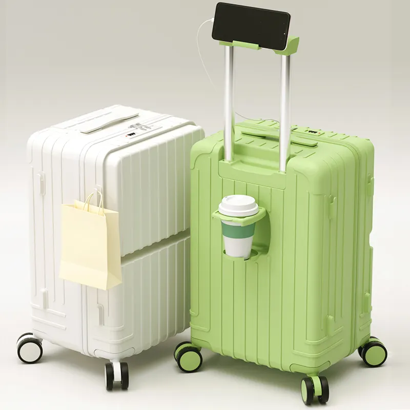 工場直販ケースバッグケーススーツケースはトロリー荷物旅行スーツケースを運ぶ。