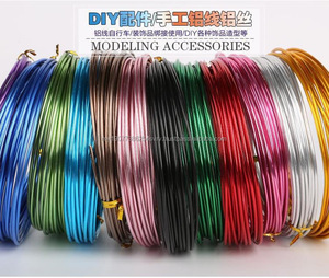 Premium Coloured Aluminium <b>Wire</b>-Assorted Bright Colours 1mm <b>Craft</b> <b>Wire</b> for Bending DIY Jewelry Making & Art Projects - Product Image 3