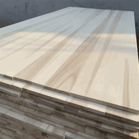 Planche en bois de peuplier de qualité supérieure, clair et lisse, double face poncée, pour l'artisanat en bois