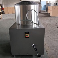 Laveuse et éplucheuse de pommes de terre automatique commerciale Machine à éplucher les pommes de terre automatique à petite échelle