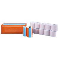 Papier thermique ECG de qualité médicale sans BPA avec grille bleue et rouge, compatible avec les machines BPL, GE, Philips, Mindray, disponible en unité individuelle