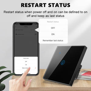 สวิตช์สัมผัสติดผนัง Tuya Smart Wifi Zigbee 40A สำหรับเครื่องทำน้ำอุ่น เครื่องปรับอากาศ พร้อมระบบควบคุมด้วยเสียง Alexa รองรับปลั๊ก EU UK US - Product Image 2