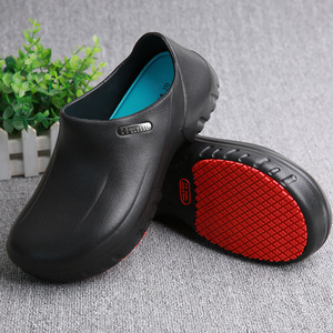 Zapatos de Chef de Material EVA con Suela de Goma Antideslizante, Transpirables, Resistentes al Aceite, Impermeables, Unisex, con Punta Redonda, para Cocina - Product Image 4