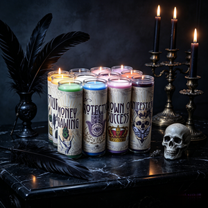 Vela Moderna en Forma de Pilar con Pegatinas Personalizadas, Frasco de Vidrio sin Humo, Cera de Soja, Aromas Personalizables para Halloween y Bodas - Product Image 2