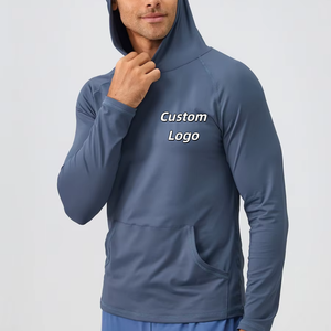 YACHEN <span class=keywords><strong>Felpa</strong></span> con Cappuccio da <span class=keywords><strong>Uomo</strong></span> Personalizzata di Alta Qualità, Traspirante e ad Asciugatura Rapida, Manica Lunga, <span class=keywords><strong>Slim</strong></span>-<span class=keywords><strong>Fit</strong></span>, 100% Cotone 360g - Product Image 3