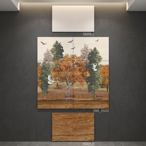 Best Quality Digital Ceramic Wall Tiles for Outdoor Interior Wall Use Sizes 300x450/30x45/12x18 Customized Colors Available - Product Image 6