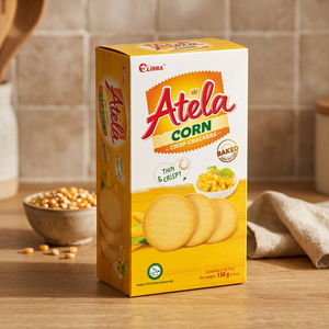 Craquelins de maïs Atela croustillants et dorés - 150g Libra Vietnam Offre OEM/ODM Échantillon gratuit - Product Image 2