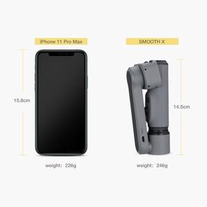 Mịn X Gimbal Cầm Tay Túi Ổn Định Sefie Thanh Cho Điện Thoại thông minh Iphone11Pro/Max Cho Android Samsung S10 Vs Vimble 2 - Product Image 4