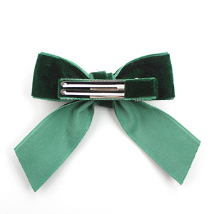 Pinzas para el Cabello <span class=keywords><strong>con</strong></span> Lazo de Terciopelo de Color Sólido, Lazos para el Cabello de Niñas, Bebés y Niños Pequeños, Lazos Lindos y Elegantes para el Otoño, Accesorios para el Cabello - Product Image 4