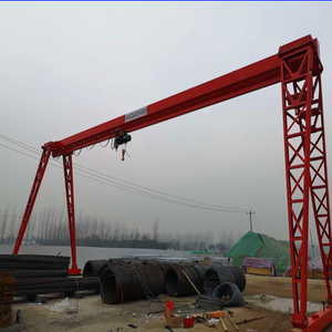Pont roulant à poutre simple de haute qualité de 5 tonnes avec palan électrique - Idéal pour le chargement et le déchargement en entrepôt - Product Image 2