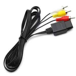 Câble audio AV, cordon vidéo composite, 6 pieds, compatible avec Nintendo 64/N64/GameCube/SNES, console de jeu TV, 1,8 m - Product Image 3