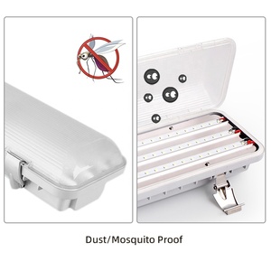 <span class=keywords><strong>Tube</strong></span> de lumière du jour à <span class=keywords><strong>LED</strong></span> IP65 étanche Tri-proof Light 2FT/4FT/5FT 20W/40W/50W 6000K SMD <span class=keywords><strong>pour</strong></span> l'éclairage de <span class=keywords><strong>garage</strong></span> d'atelier - Product Image 3