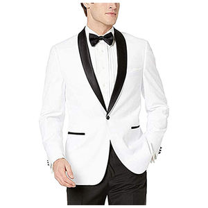 2022 Nieuwste Single-Breasted Zwarte Heren Bruiloft Smoking Pakken Slim Fit Diner Jack 2 Knopen Business Blazer Pak - Product Image 6