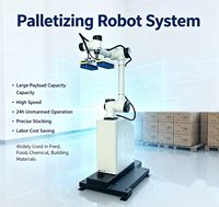 Robot de Paletización Robótica Colaborativa de Fácil Programación y Disponibilidad Inmediata para Apilamiento de Sacos de Cemento en Almacenes