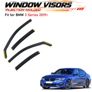 Déflecteurs de fenêtre latérale pare-pluie pour Toyota Cruiser 2019-2020 accessoires auto - Product Image 1