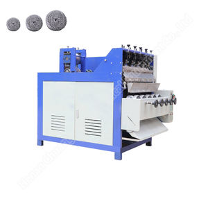 Steel <b>Wire</b> Sponge Making <b>Machine</b> Scourer Metal Pot Scrubber Making <b>Machine</b> Sponge Making <b>Machine</b> for Scourer - Product Image 5