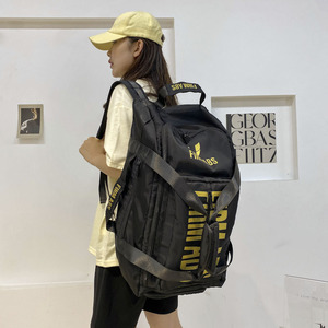 Sac à dos de sport et de voyage unisexe, grande capacité, léger, tendance, pour les voyages courts, sac de sport imperméable avec fermeture éclair - Product Image 4